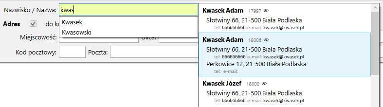 prompt side list